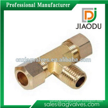 factory price made in china high quality good sale brass four way tee pipe fitting for pipes